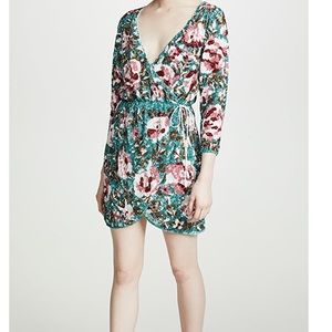NWT Retrofete Gabrielle robe sequin wrap dress